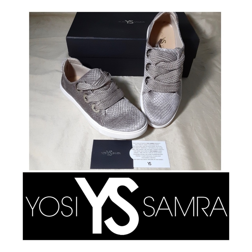 NWT Mink Velvet Laurel Sneaker Yosi Samra size 6